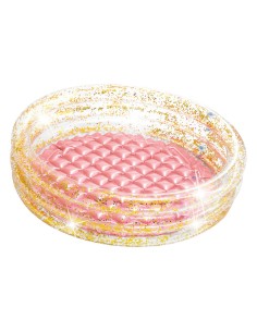 Piscina Hinchable Infantil Rosa con Purpurina - Distria