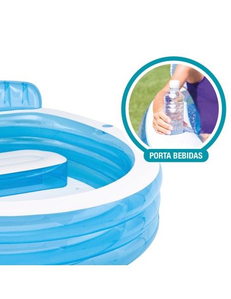 Piscina hinchable Intex con sillón incorporado | Distria