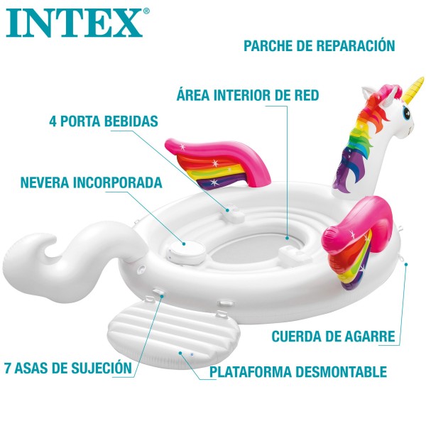 Unicornio Hinchable Gigante INTEX | Comprar Unicornio Hinchable