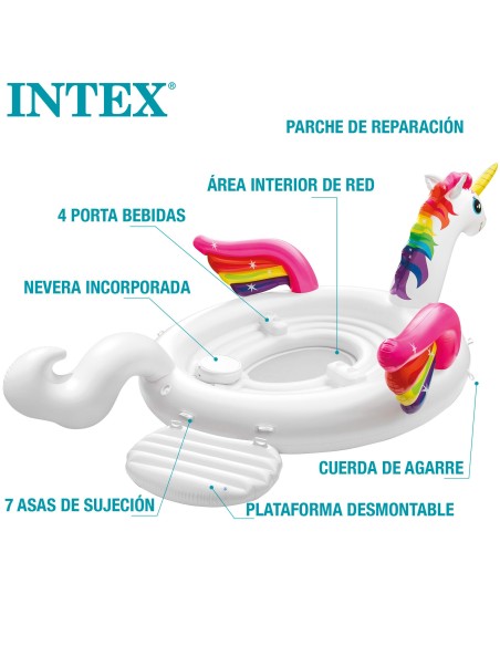 Unicornio Hinchable Gigante INTEX | Comprar Unicornio Hinchable