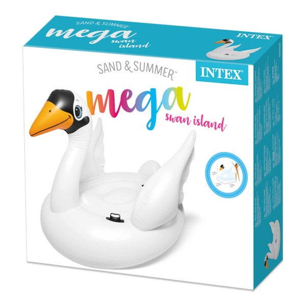 Cisne Hinchable Mega INTEX para 2 personas - Distria
