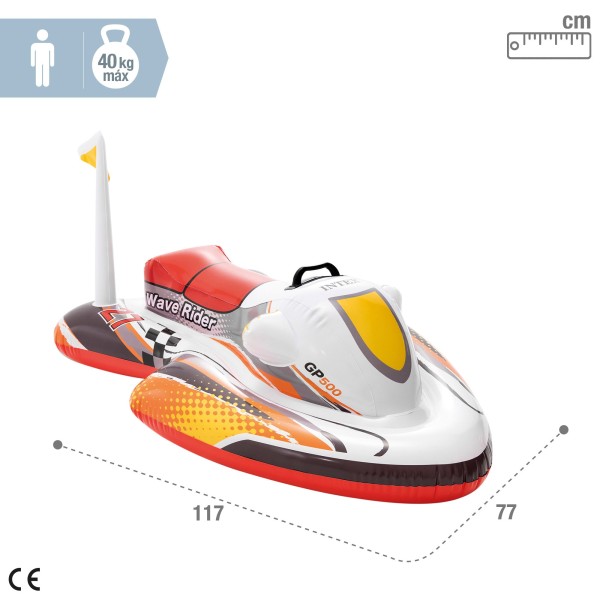 Moto acuática hinchable INTEX- Flotadores| Distria