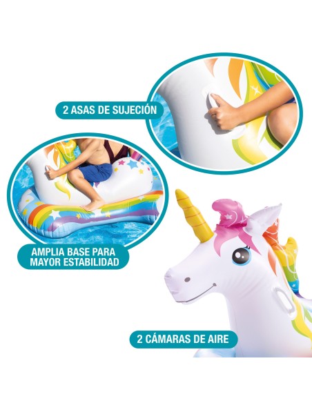 Colchoneta hinchable unicornio INTEX | Distria