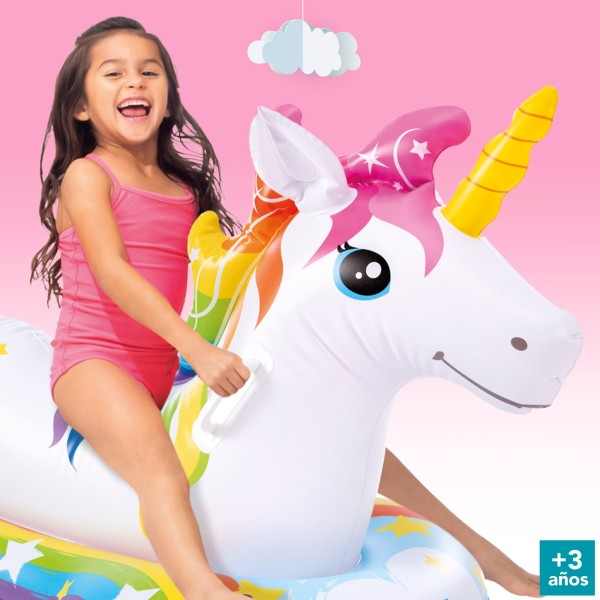 Colchoneta hinchable unicornio INTEX | Distria