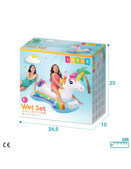 Colchoneta hinchable unicornio INTEX | Distria