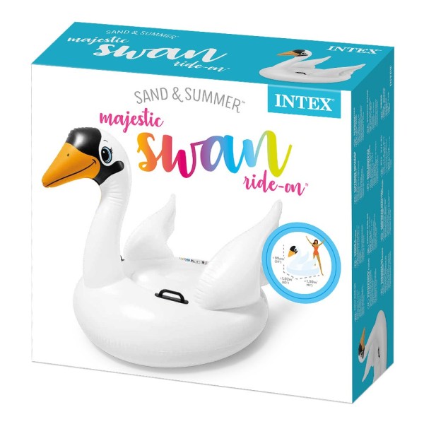 Cisne hinchable INTEX | 130x102x99 cm ¡Disponible en Distria!