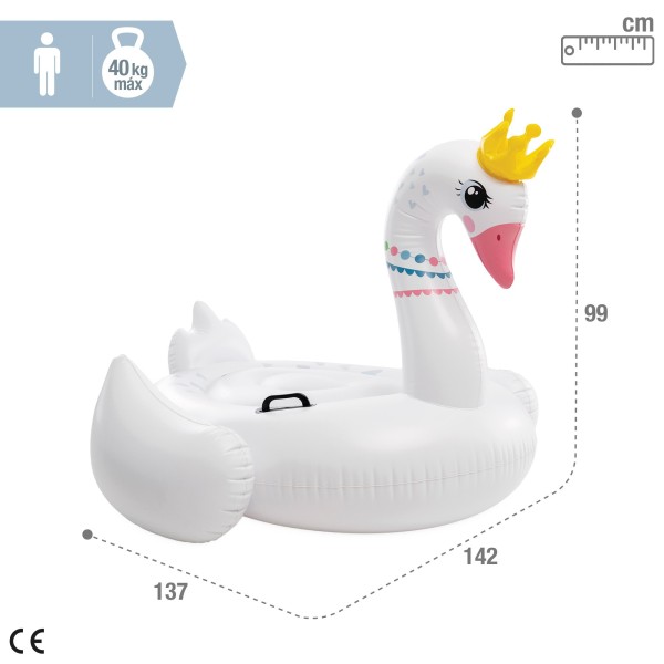 Flotador hinchable cisne INTEX | Distria