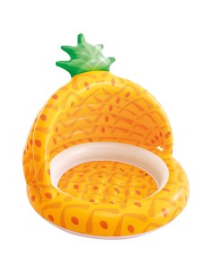 Piscina hinchable con toldo piña para niños | Distria
