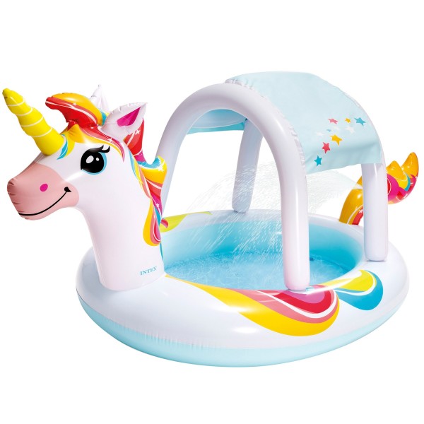 Piscina unicornio con ducha y toldo INTEX | Distria