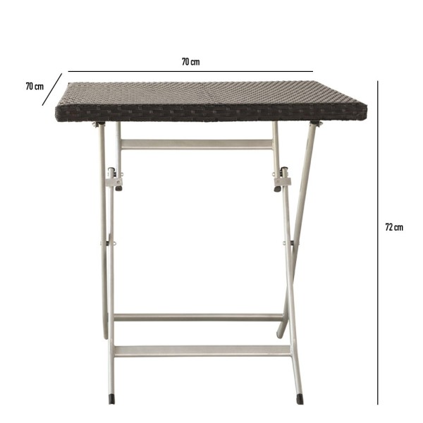 Conjunto jardín - Mesa y sillas para exterior - Distria