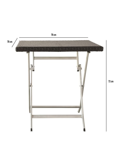 Conjunto jardín - Mesa y sillas para exterior - Distria