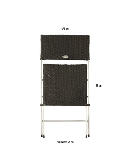 Conjunto jardín - Mesa y sillas para exterior - Distria