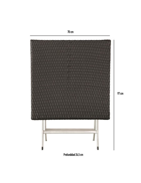 Conjunto jardín - Mesa y sillas para exterior - Distria