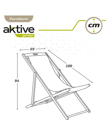 Hamaca Plegable Madera Acacia para jardín | Distria