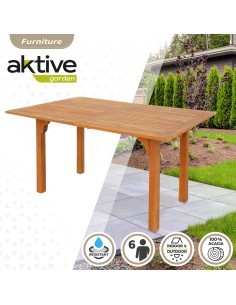 Mesa de jardín extensible 6 comensales | Muebles de jardín 2