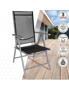 Silla de aluminio para jardín | Distria 2