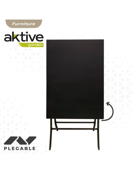 Mesa cuadrada plegable jardín Aktive | Mesas plegables Distria