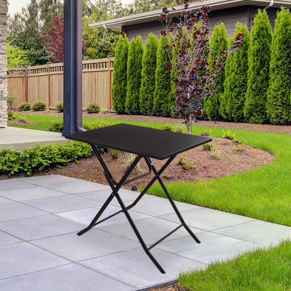 Mesa cuadrada plegable jardín Aktive | Mesas plegables Distria