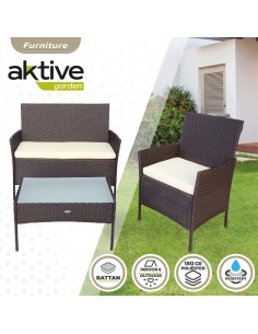Muebles de jardín y terraza con mesita | Muebles de jardín 2