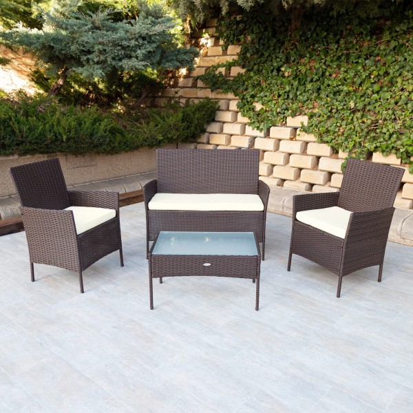 Muebles de jardín y terraza con mesita | Muebles de jardín