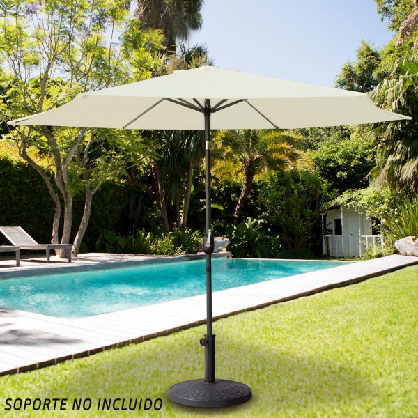 Sombrilla para terraza y jardín Ø270 - Parasoles | Distria