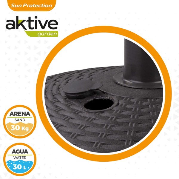 Base sombrilla circular Aktive 25-48 mm | Parasoles Distria