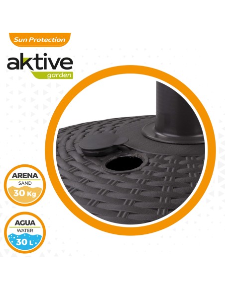 Base sombrilla circular Aktive 25-48 mm | Parasoles Distria