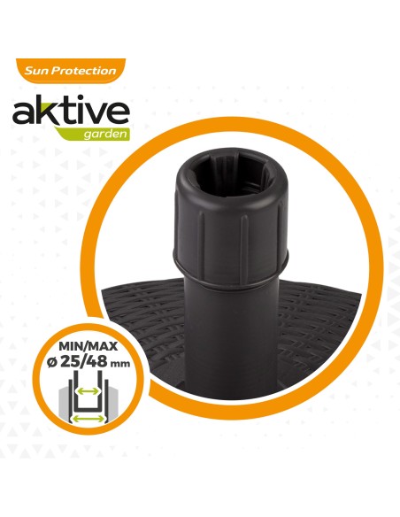 Base sombrilla circular Aktive 25-48 mm | Parasoles Distria