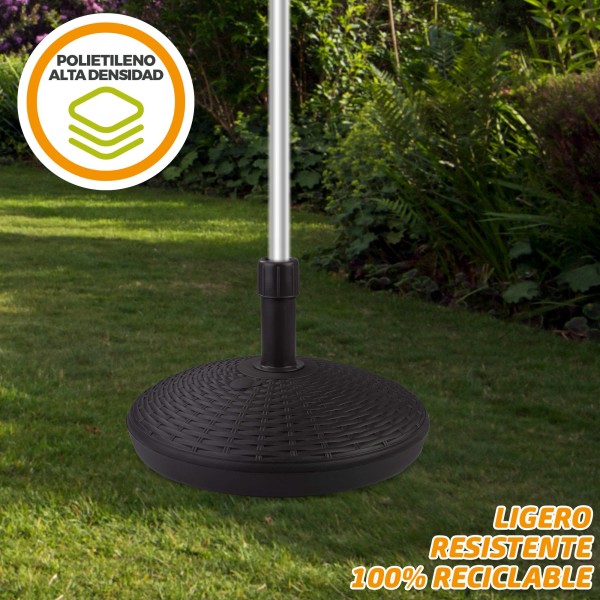 Base sombrilla circular Aktive 25-48 mm | Parasoles Distria