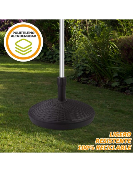 Base sombrilla circular Aktive 25-48 mm | Parasoles Distria