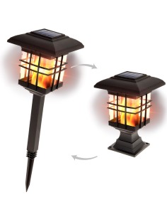 Farolillo solar luz LED 2 en 1 Aktive | Distria