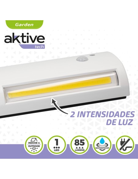 Lámpara LED impermeable para jardín| Distria