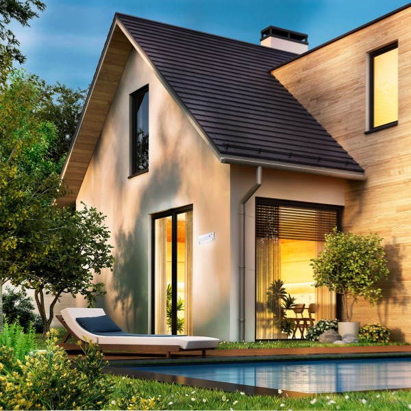 Lámpara LED impermeable para jardín| Distria