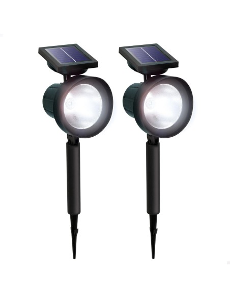 2 focos solares para exterior| Distria