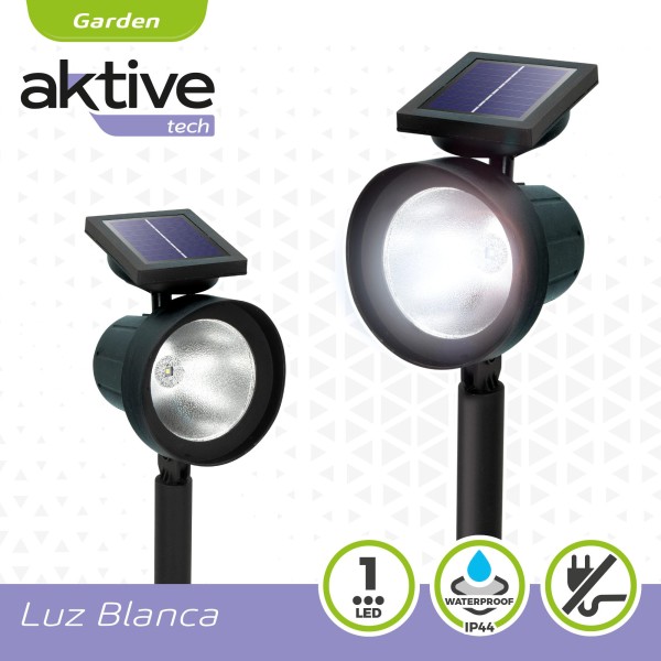 2 focos solares para exterior| Distria