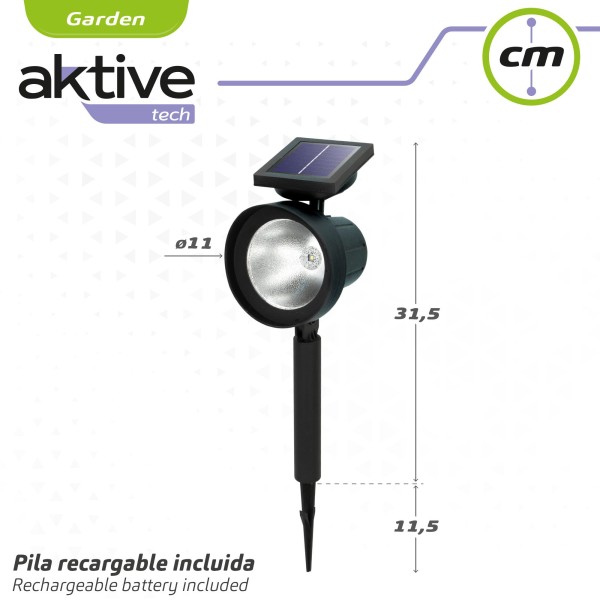 2 focos solares para exterior| Distria