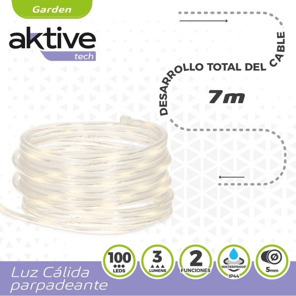 Manguera solar con tiras LED Aktive | Distria