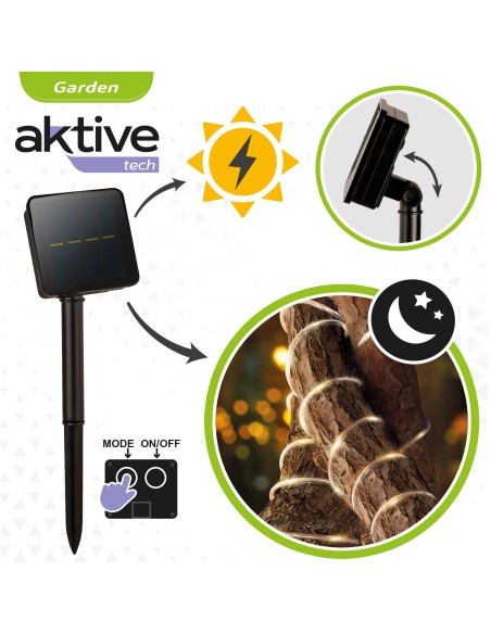 Manguera solar con tiras LED Aktive | Distria