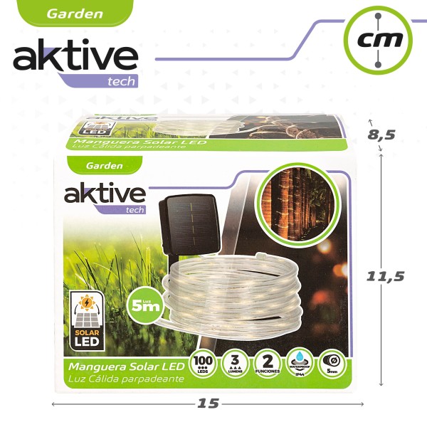 Manguera solar con tiras LED Aktive | Distria