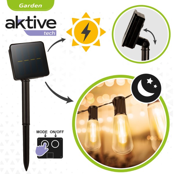 Bombillas LED guirnalda Aktive | Distria