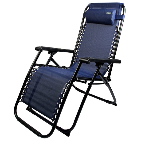 Tumbona Plegable Gravedad Cero Azul Marino | Distria