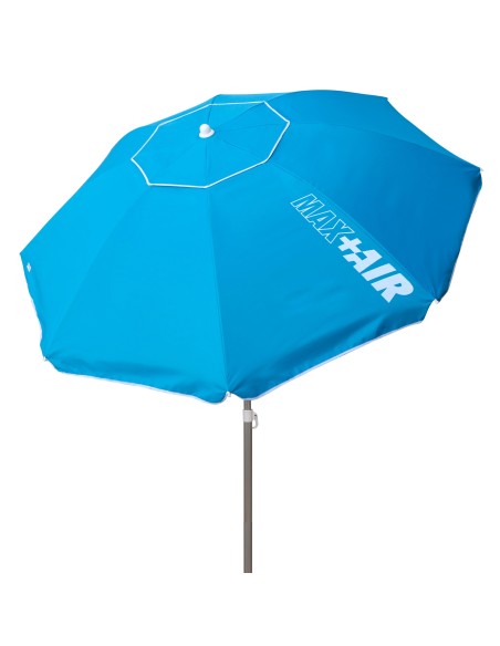 Sombrilla para playa grande antiviento| Distria