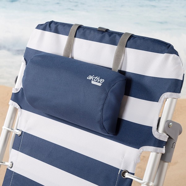 Silla de playa multiposición marinera con asas mochila | Distria