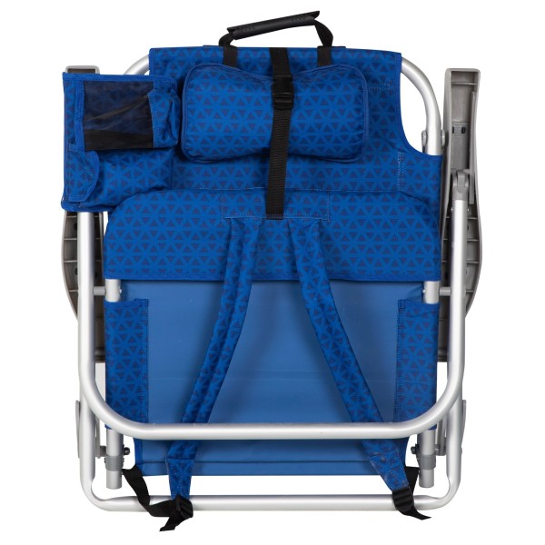 Silla de playa plegable multiposición asiento XXL Aktive | Distria