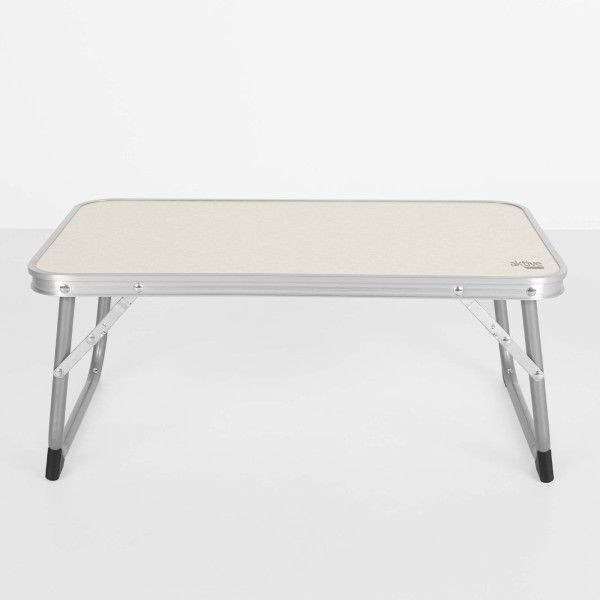 Mesa plegable pequeña beige | Distria