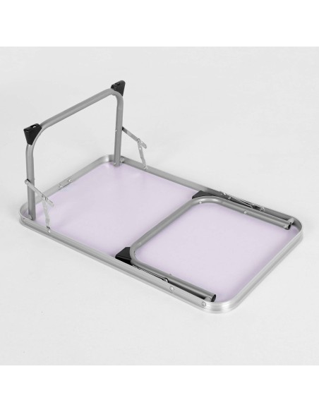 Mesa plegable pequeña beige | Distria