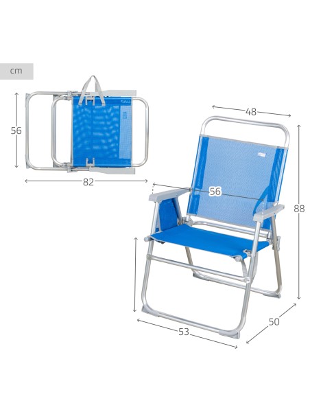Silla playa plegable Aktive Beach | Distria