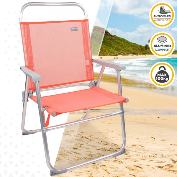 Silla de playa alta-Sillas de playa | Distria