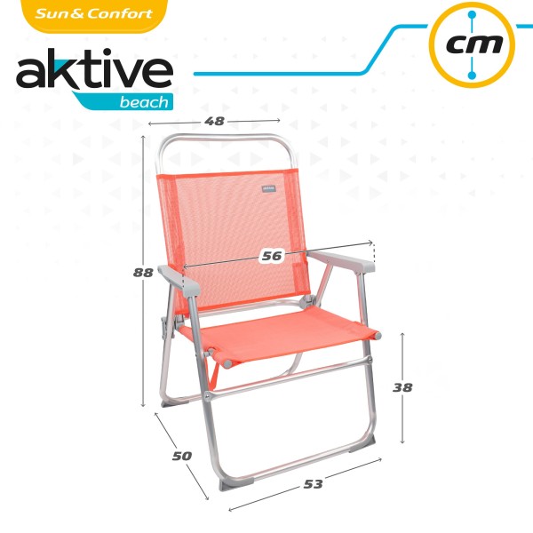 Silla de playa alta-Sillas de playa | Distria