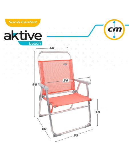Silla de playa alta-Sillas de playa | Distria